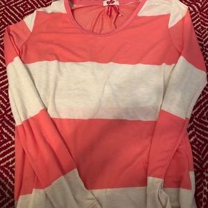 Stripped long sleeve shirt